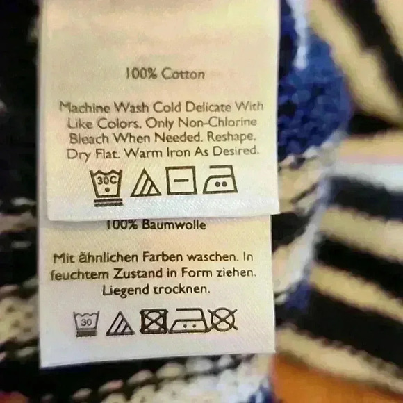 Eddie Bauer hooded striped sweater - Picture 12 of 12